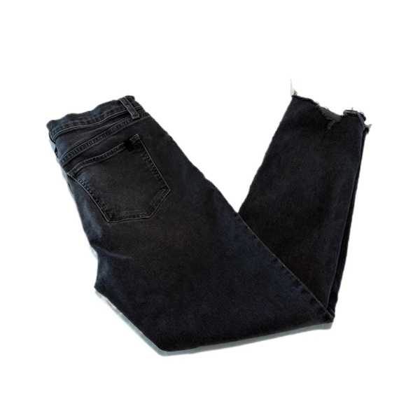 Joe's Jeans Denim - Joe’s Jeans The Luna High Rise Cigarette Ankle Grey Distressed - Women’s 29